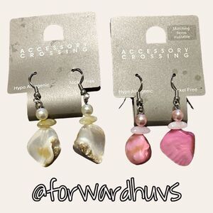 Accessory Crossing Hypo-Allergenic Nickel Free Earring Sets (2)